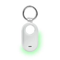 Silicone Cover for SmartTag2 Tracking Device Keychain Holder Shock Absorption And Scratch Resistance gray