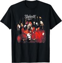 Slipknot Official Self-Titled T-Shirt - Men's Black Small Crew Neck Short Sleeve XXXXL black