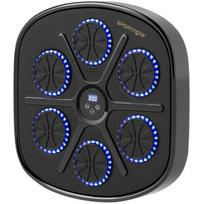 Bokso treniruoklis, 9 greičio lygiai, Bluetooth, LED apšvietimas, juodas