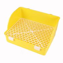 Splash-Proof Rabbit Litter Tray Anti-spill Pet Toilet Box Animal Potty Trainer  Pet Cleaning