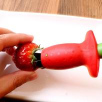 Strawberry Core Extractor Tool Durable Portable Fruit Leaf Huller Remover for Home Kitchen Outdoor Picnic Use one size