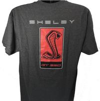 Ford Mustang GT350 Marškinėliai Shelby Cobra Logotipas / Emblema (Licencijuotas) Unisex marškinėliai XXXL gray