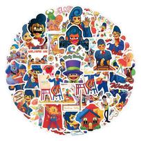 10/53pcs Welcome Home Wally Darling Stickers Wally Darling graffiti Stickers for DIY Luggage Laptop Skateboard  Bicycle Sticer 10pcs blue