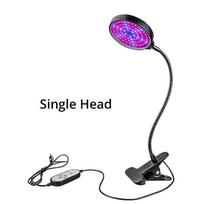 DC5V USB LED Grow Light Viso spektro Fitolampy Clip-on Fito lempa augalams Gėlės Kambarių Auginimo Tent Box Fitolamp Plant Light
