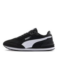 Puma St Runner V4 Mesh Comfortable Shock Absorption Low Top Lifestyle Sneakers Unisex sneakers Black White 399666-01 36 black