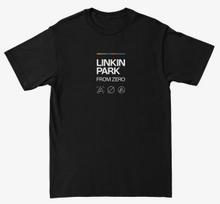 Linkin Park From Zero Two-Sided 100% Cotton T-shirt Mens Tees Top New L gray