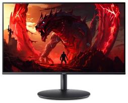 Acer Nitro XF27QX Ergo 300Hz LED GAMING monitorius su garsiakalbiais ir IPS technologija bei ZeroFrame dizainu | 27 colių | QHD (2560x1440. 16:9) | Reakcijos laikas: 0.5ms | Jungtys: DisplayPort, HDMI, Audio Line Out, Headphone | Reguliuojamo aukščio stovas