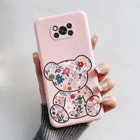 For Xiaomi Poco X3 Pro Case Cute Cat Bear Cartoon Frog Cover Soft Silicone Phone Cases For Xiaomi Poco X3 NFC PocoX3 Pro Fundas Xiaomi Poco X3 NFC gray