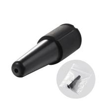 Original Delonghi Dedica Steam Nozzle - 1-Hole Silicone & Stainless Steel Pipe for EC680/EC685/ECP3420 (Durable, High-Quality) gray
