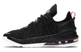 Nike LeBron 18 Bred GS CW2760-001 37.5 black