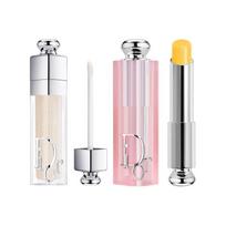 DIOR Accessory Charm Lip Balm #203+ Charm Lip Plumping Glaze #082 balta