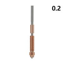 1Pcs Creality K1C/K1 Max/K1 Se Nozzles Quick-Swap 3D Printer Nozzle Kit Copper Alloy And Hardened Steel Nozzle For K2 Se gray