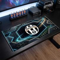 Juventus FC Printed Large Mouse Pad, Non Slip Soft Rubber Gaming Desk Mat for Office Laptop Computer Decor 30cmx60cm（11.8x23.6inch）