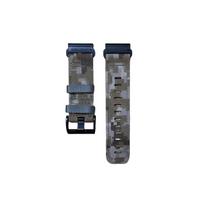 22 26mm Garmin Camo Nylon Replaceable Strap For Fenix5X/5XPlus/6X/6XPro/7X/3HR Easy Fit Watch Band For Fenix5 6 7 Instinct Belt 22mm gray