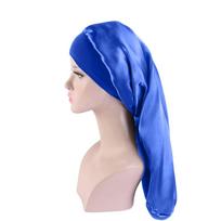 Satin Sleep Large Double-Sided Sleep Bonnet Hair Bonnet One Size