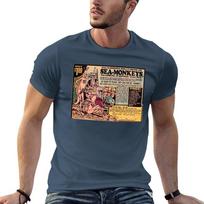 Vintage Sea Monkeys Ad 1971 Tshirt Work Outdoor Tshirt For Unisex S black