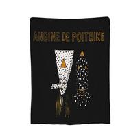 Angine de Poitrine  Fleece Throw Blanket Rock Music Blanket for Sofa Travel Super Warm Bedding Throws 75x100cm (30x40inch)