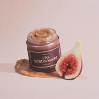 I'M FROM Fig Scrub Mask 120g Korean Exfoliating Wash-Off Face Mask for Smooth Skin brown