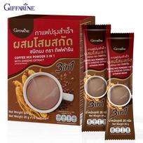 Giffarine kavos mišinio milteliai 3 viename su ženšenio ekstraktu, 20 g x 20 pakelių 41205 20 g x 20 sachets black