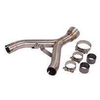 Motociklo vidurinis vamzdis Decat Eliminator išmetimas Kawasaki Z1000 Z1000SX 2011 2012 2013 2014 2015 2016 2017 2018 2019 2020 A gray