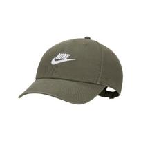 Nike Club neformali kepurė su snapeliu Futura Wash Laisvalaikio FB5368-325 S/M žalia