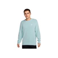 Nike Club Fleece Light Blue Unisex Crew Neck Sweatshirt FQ2913-474 L white