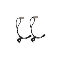 2pcs Elastic Backdrop Clips Multi-Functional Adjustable Photography Background Clips Pants Leg Clip Windproof Clamps black