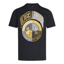 Under Armour Men's Varsity Crest Loose Short Sleeve T-Shirt L juoda