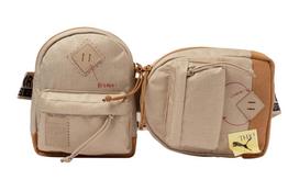 PUMA MICHAEL LAU Collaboration Polyester Sling Bag, Fanny Pack Unisex Light Beige JX077913