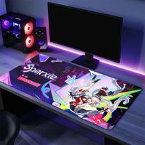Sparxie Honkai Star Rail Game s Mouse Pad Large Desk Mat Keyboard Ergonomic Office Rubber PC Nonslip Antifray Home Custom 800x300x2mm