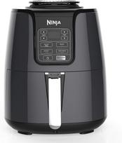 Prekė su pažeista pakuote. Karšto oro gruzdintuvė Ninja AF100EU, juoda sp., 1500 W, 3.8 l