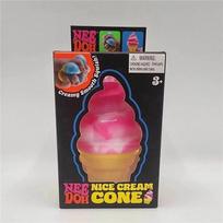 Nice Cream Cone Sensory Fidget Toy Solid Slow Rebound ADHD Non-toxic Stress Relief Anxiety Fidget Calming Toy Ornament