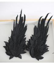 Gothic Angel Wings Hair Clip Headband Lolita Cosplay Hair Accessories Comic-Con Headwear Party Headdress balta