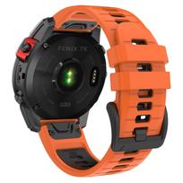 22mm 26mm QuickFit Silicone Strap For Garmin Fenix 7 Pro/7X/6/6X Pro/5/5X Plus Watch Band For Garmin Fenix 8/EPIX Pro/Enduro 3 2 22mm fenix 7 7 Pro