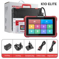 Diagnostic Scan Tools KINGBOLEN K10 Elite K10 PRO 10  Bidirectional OBD2 Topology Map,40+ Resets,ECU Coding,FCA,CAN FD,DOIP K10 ELITE-Wired connection
