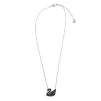 Swarovski Ikoniškas gulbės pakabukas Vidutinio dydžio Juodo rodžio padengtas 5347329 juoda