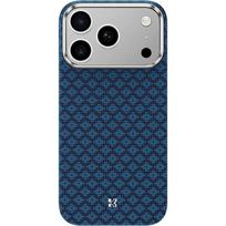 Mėlynas „Benks Magnetic Armor Air Armor Grid 600D“ kevlaro dėklas su metaliniu rėmeliu (C.K.FL.AP.BE.0072), skirtas iPhone 18 Pro / iPhone 17 Pro