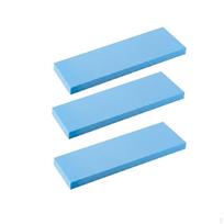 High Density Foam Board Simple to Slice Model Base Lightweight Craft Material for DIY Blue 30x10x4cm 3-pk blue