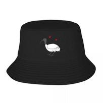 Ibis Love Bucket Hat Panama For Kids Bob Hats Fashion FisherUnisex Hats Summer Beach Fishing Unisex Caps One Size gray