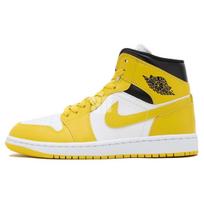Jordan 1 Mid Vivid Sulfur Women's BQ6472-170 42.5 balta