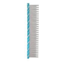 Pet Hair Removal Comb Rugged   Reusable Comfortable Open Knot Comb for Cat gray