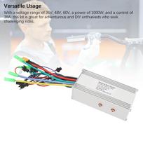 36V 48V 60V 1000W 38A Motor Controller Kit Aluminum Alloy 5540 Brushless Controller with SW900 LCD Display for Electric Scooter Modification white