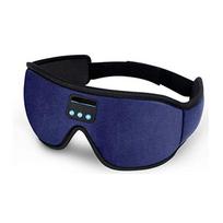 Miego kaukė su Bluetooth ausinėmis 3D akių kaukė Muzikos grotuvas Miego ausinės su integruotu HD garsiakalbiu mėlyna