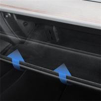Pirštinių dėžutės flokavimo USB šakotuvas Greitas įkroviklis Tesla Model Y 21-24 black