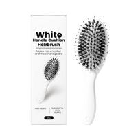 Professional Air Cushioned Brush Travel Hair Care Tool Minimizes Breakage For Mom Teens Brides Anti Static Detail gray