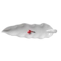 BRCreative White Tableware Leaf Plate Buddha Hand Plate Hotel Restaurant Dessert Sushi Plate Nordic Home Kitchen Ceramic TablewareEY white