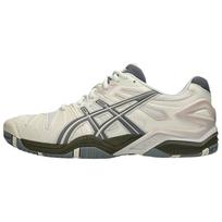 ASICS Gel Resolution 5 Low top Tennis Shoes Unisex Ecru 1203A901-100 42.5 gray