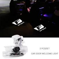 2PCs Car Door Light LED Welcome Laser Projector Logo Lamp Backlight For Lexus F SPORT IS250 IS200 CT200h GS300 LS430 RX450h LX57 black