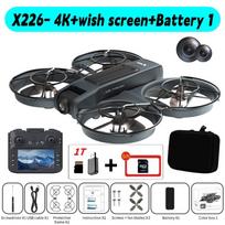 X226 Drone Professional 4K HD Dual Camera LCD VR Remote Control WIFI FPV UAV RC Quadcopter Aerial Photography Airplane Toy Gifts