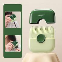 2 In 1 Baby Hair Trimmer Comb Multi Functional Split Ends Cutter Trim Bangs For Thick Hair Kids Professional Beauty Haircut Tool